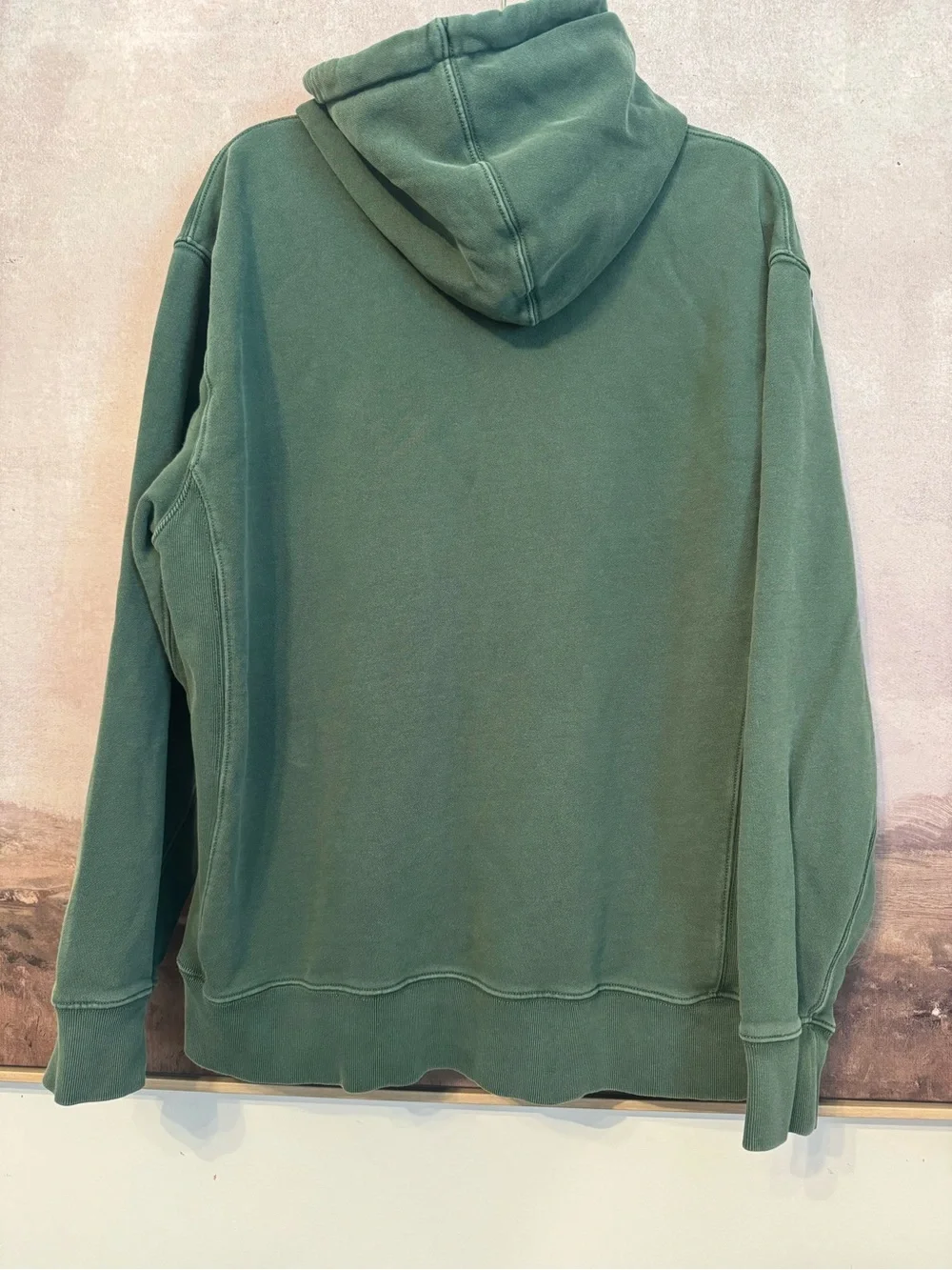J. Crew  Vintage Green Hoodie Size L